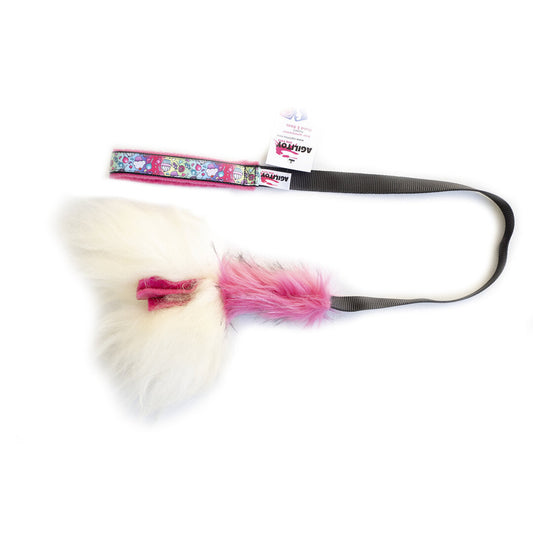 SWEETEX Bungee Tug Toy (Sheepskin & Faux Fur)