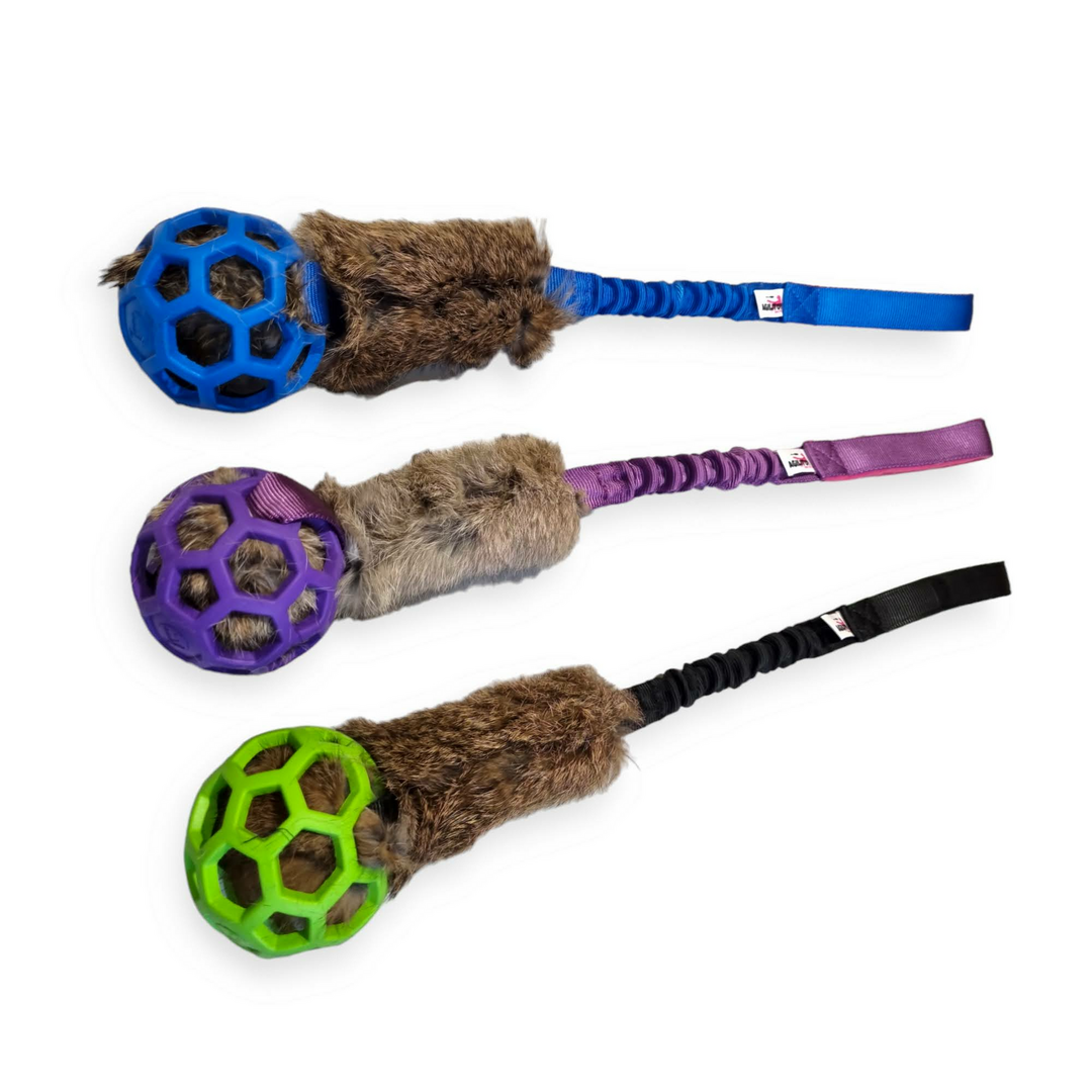 Air Rabbit Bungee Tug Toy (JW)