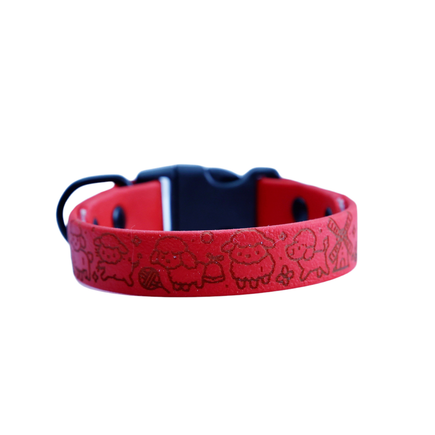 Custom Biothane Laser Engraved Collar