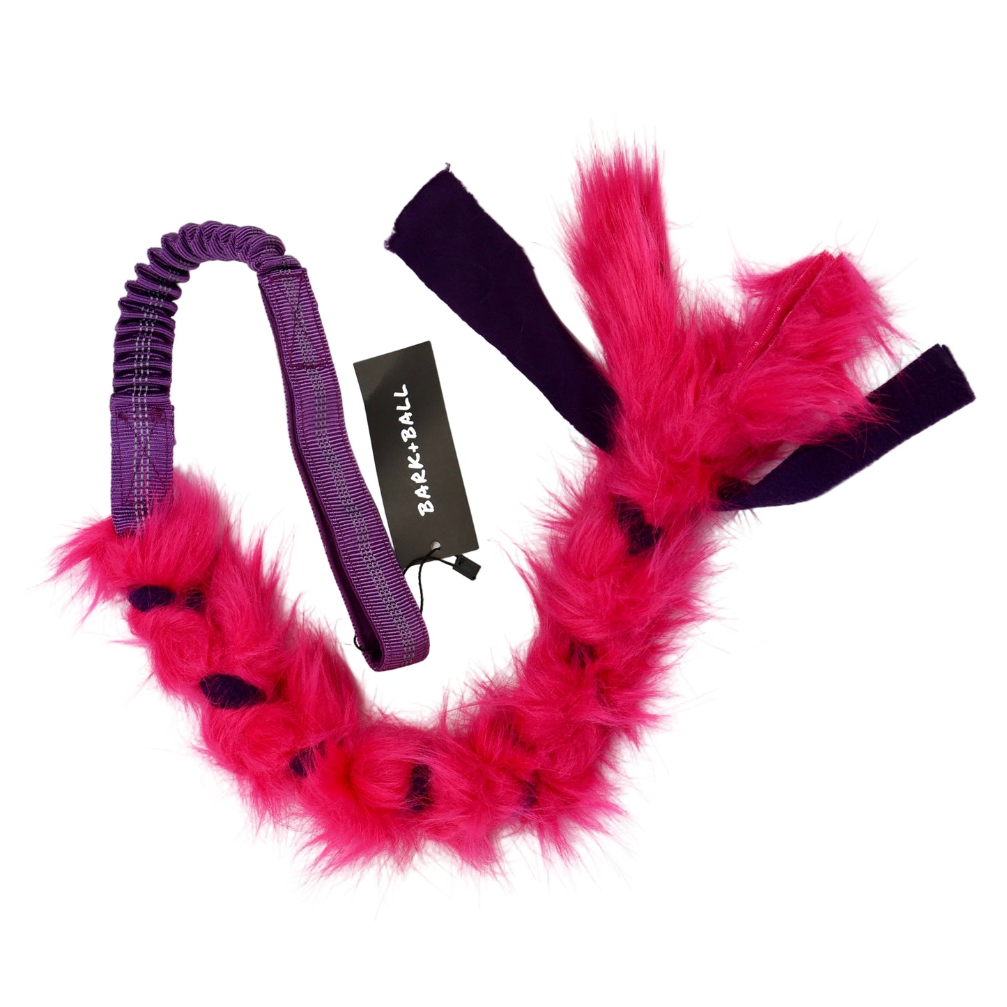 Braided Fleece N Fur Bungee Tug Toy