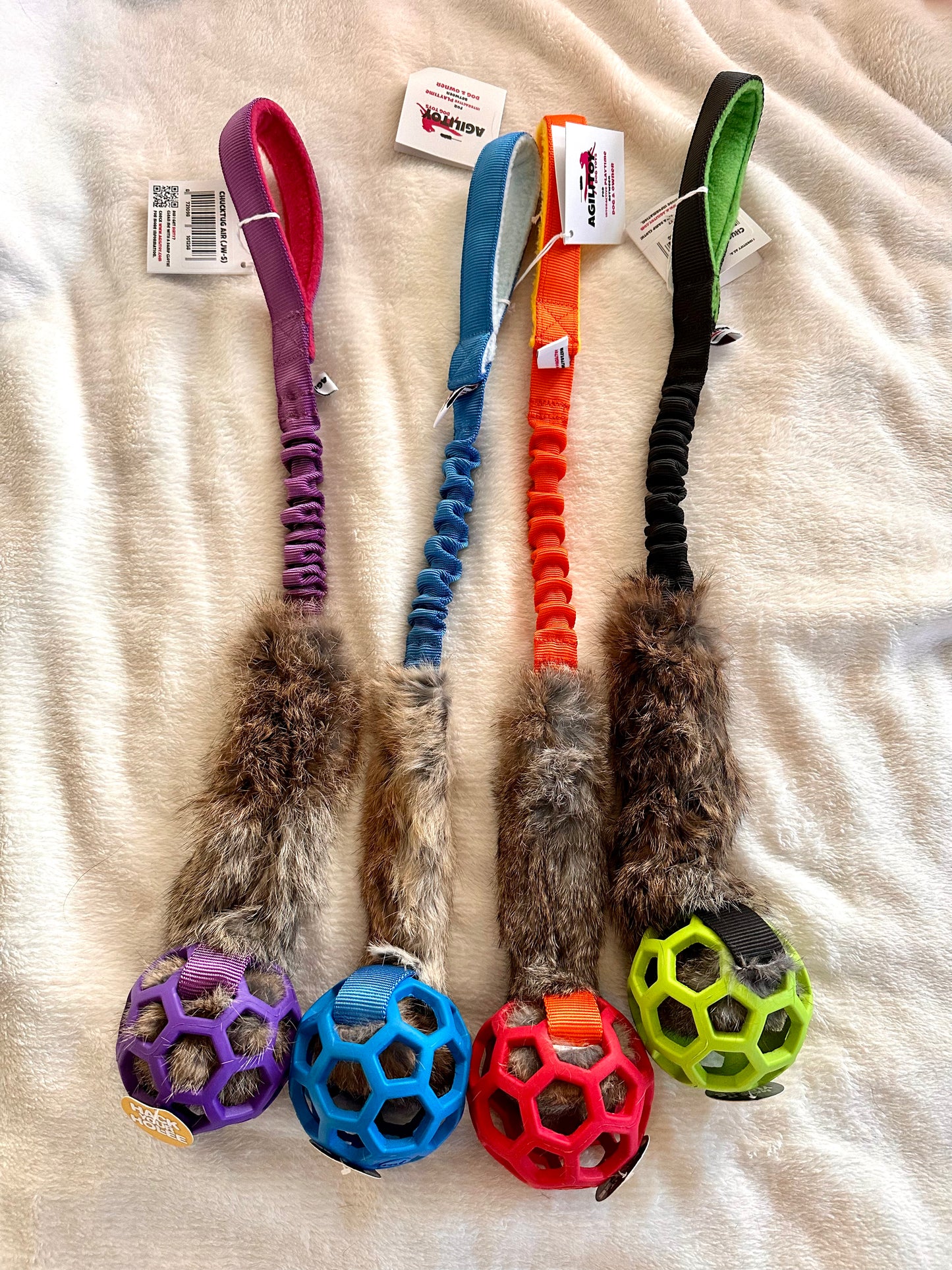 Air Rabbit Bungee Tug Toy (JW)