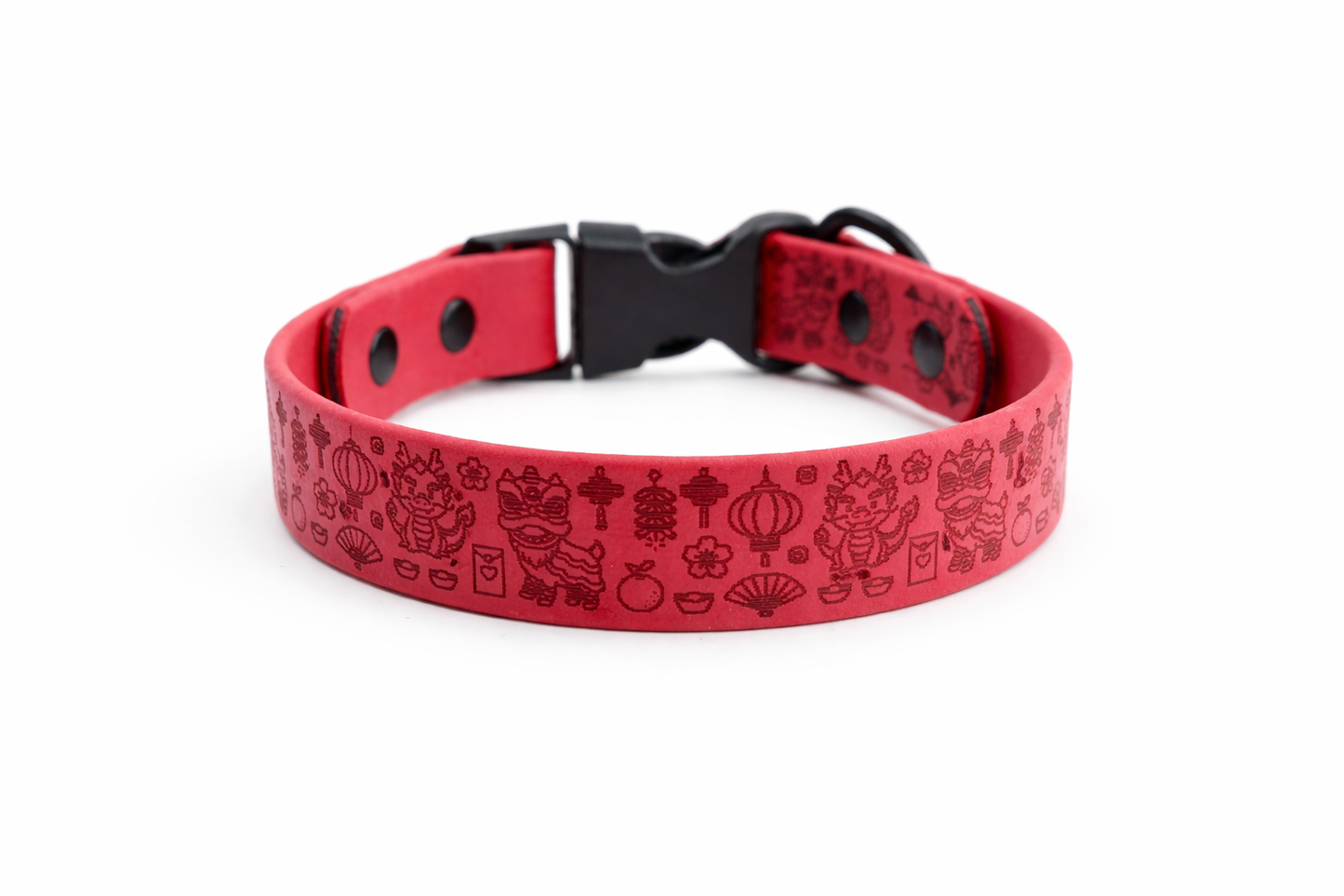 Custom Biothane Laser Engraved Collar
