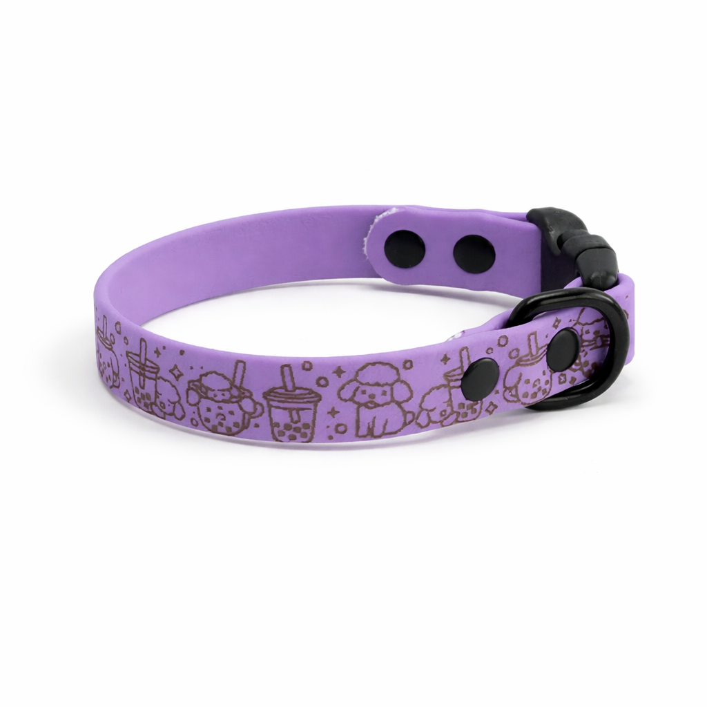 Custom Biothane Laser Engraved Collar